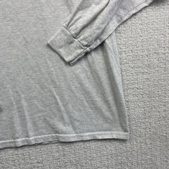 Guru Energy Long Sleeve Promo T-Shirt Men’s Sz L Gray Red Graphic Advertising - Picture 5 of 14